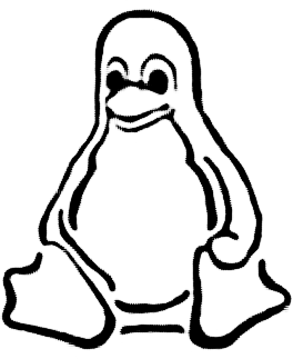 Penguin outline